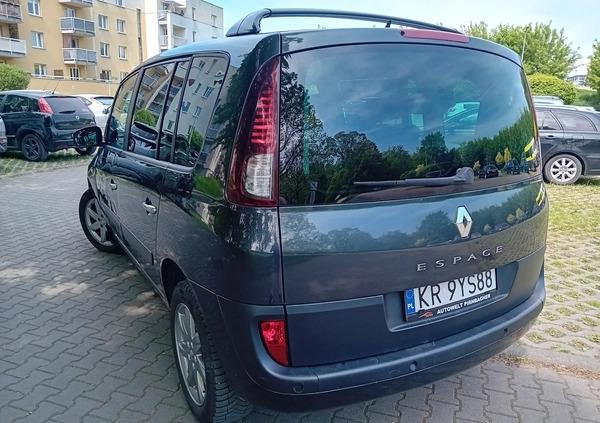 Renault Espace cena 21000 przebieg: 245000, rok produkcji 2012 z Kraków małe 191